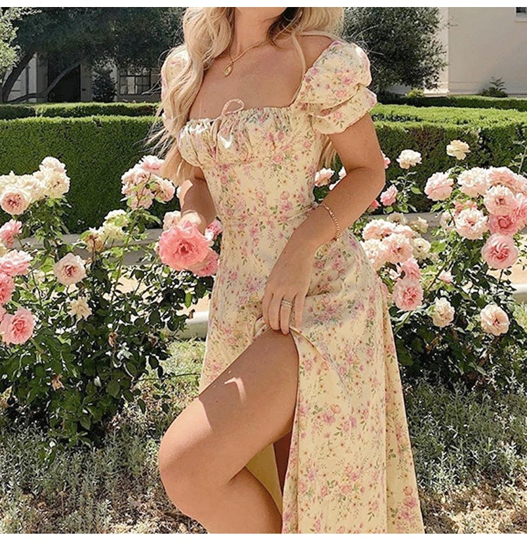 Alba | Robe longue d'été à imprimé floral