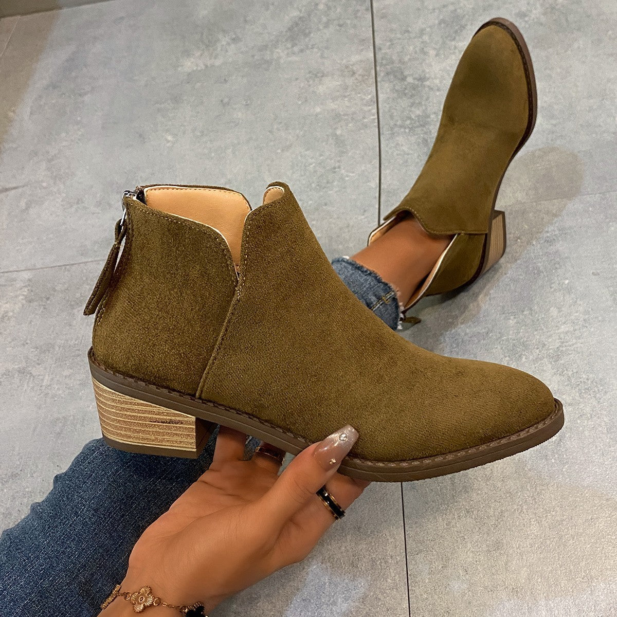 SELMA | Bottines Pointues Minimalistes