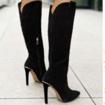 NOELIA | Bottes Glamour En Suédine