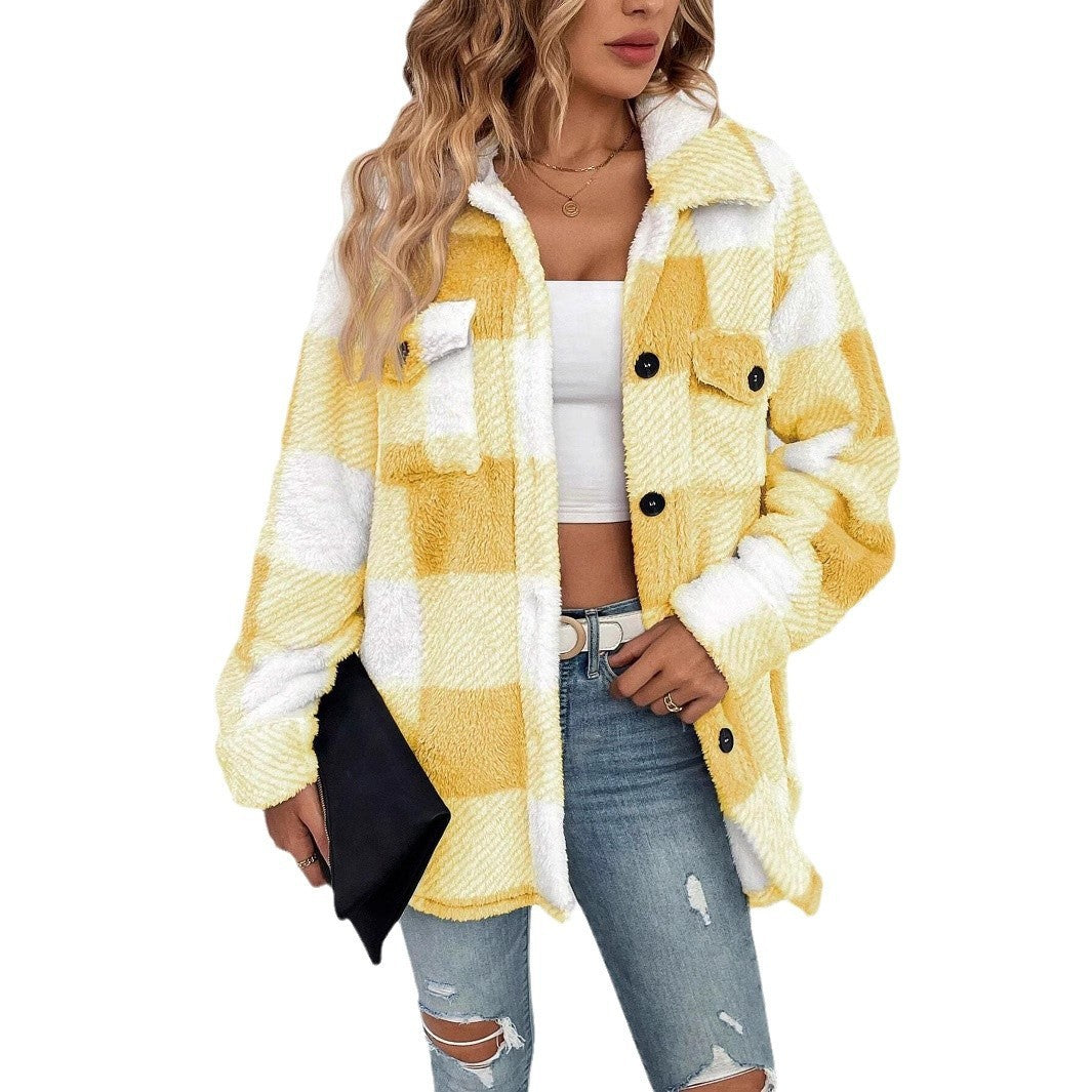 LILLE | Veste Thermique A Motif Plaid