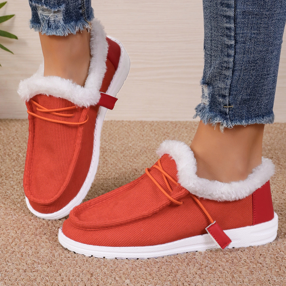 Julie | Chaussures Chaudes En Pelucheuse