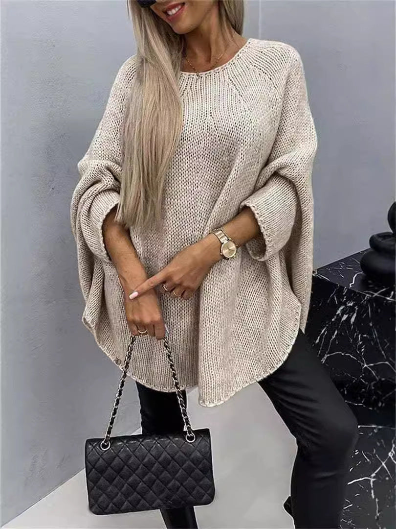 LUNA | Pull Cape En Tricot