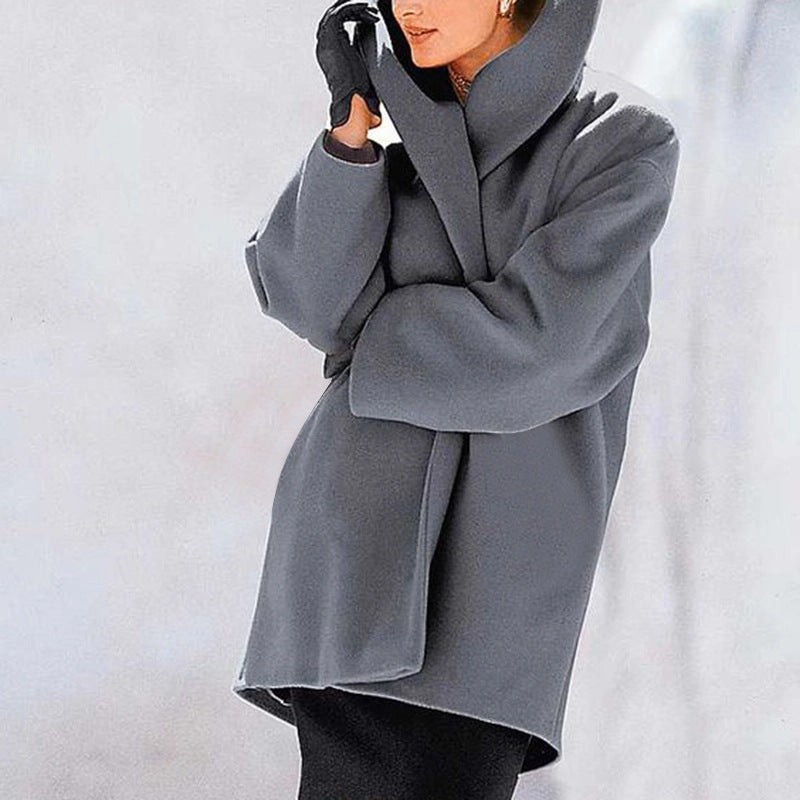 LUCILE | Manteau Laine Minimaliste