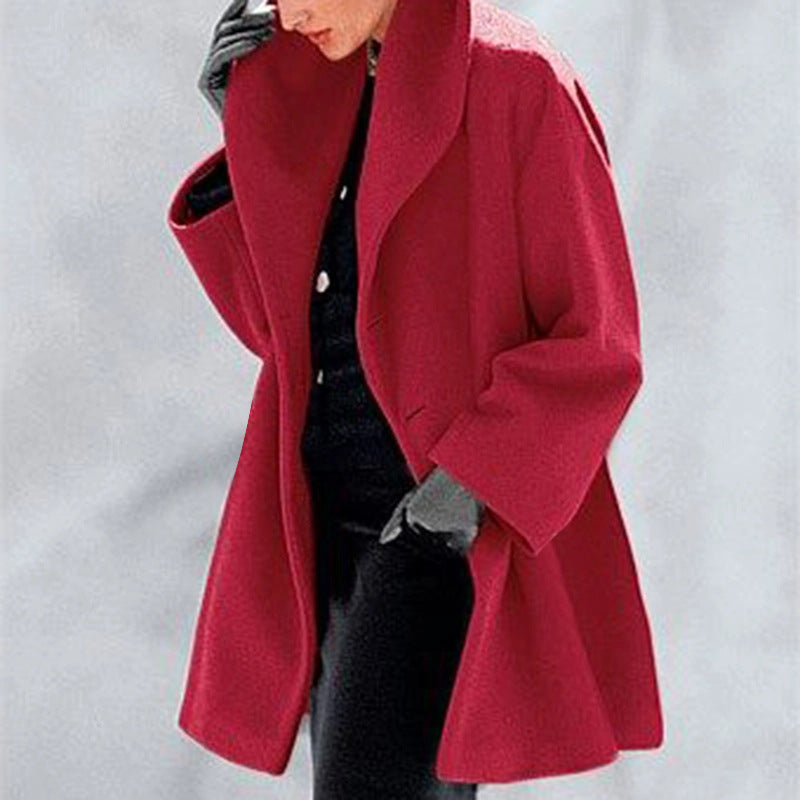 LUCILE | Manteau Laine Minimaliste