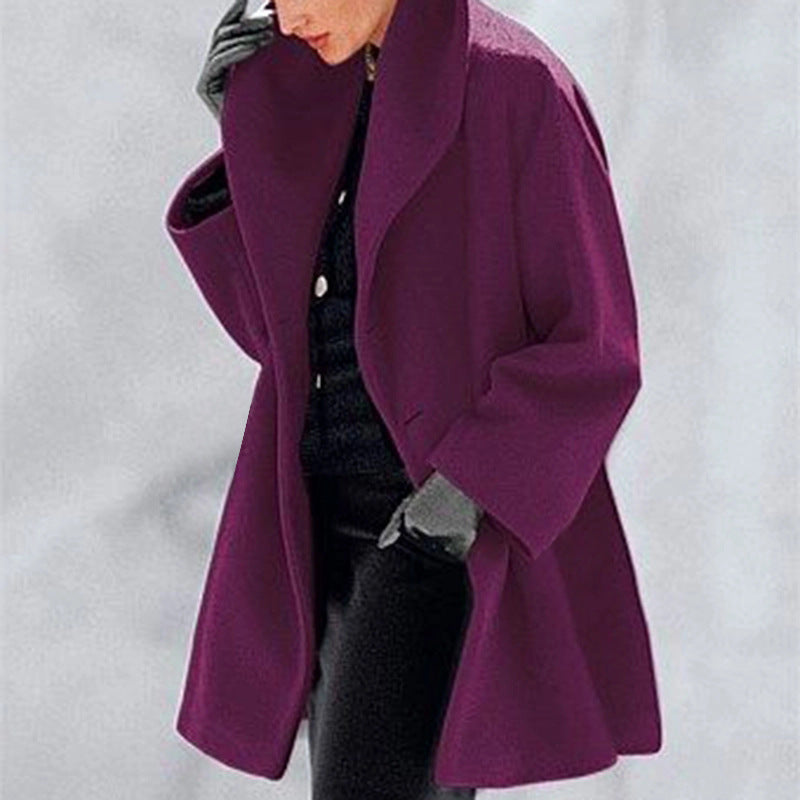 LUCILE | Manteau Laine Minimaliste