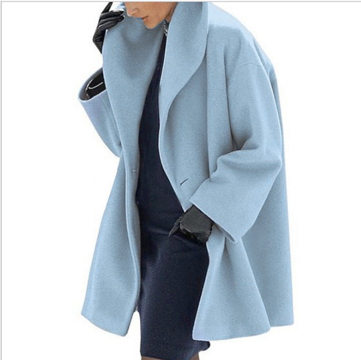 LUCILE | Manteau Laine Minimaliste