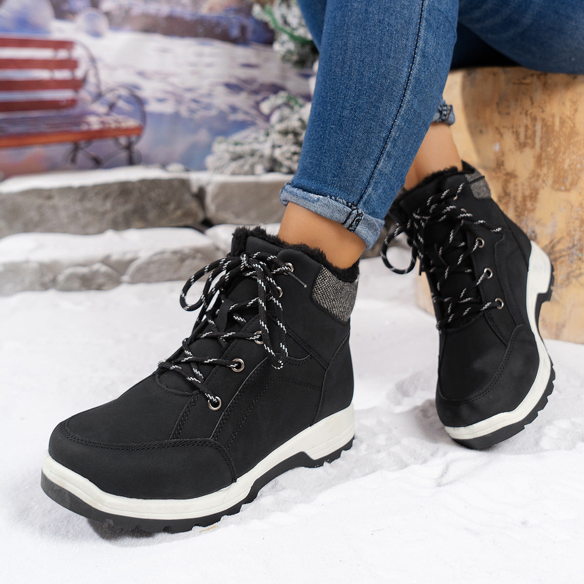 NARA | Bottines D'Extérieur En Hiver