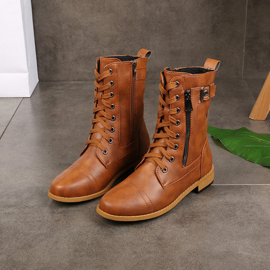 WENDIE |Bottes A Lacets