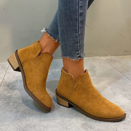 SELMA | Bottines Pointues Minimalistes