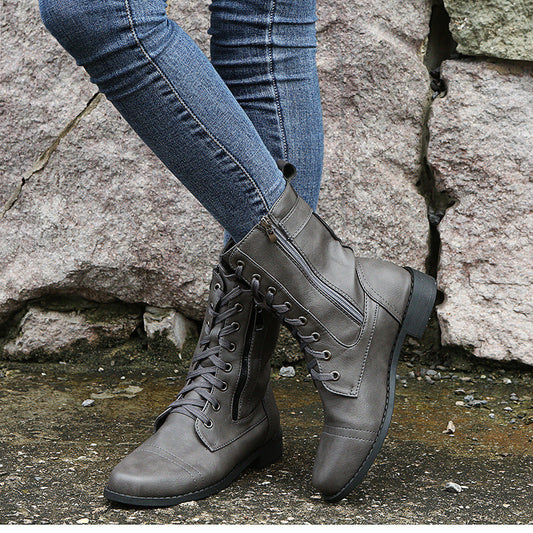 WENDIE |Bottes A Lacets