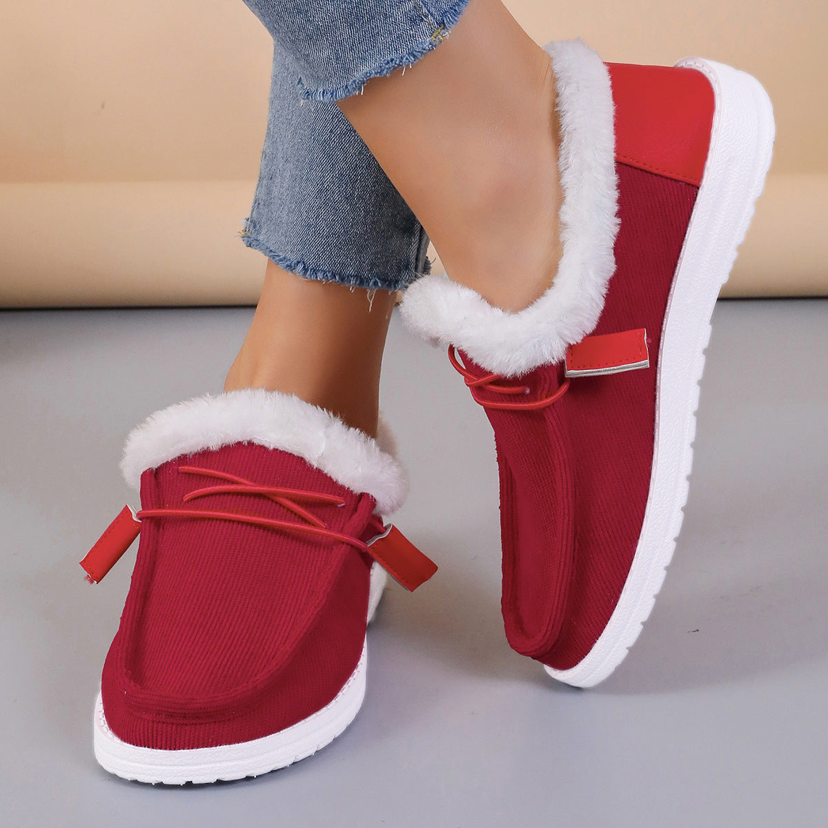 Julie | Chaussures Chaudes En Pelucheuse