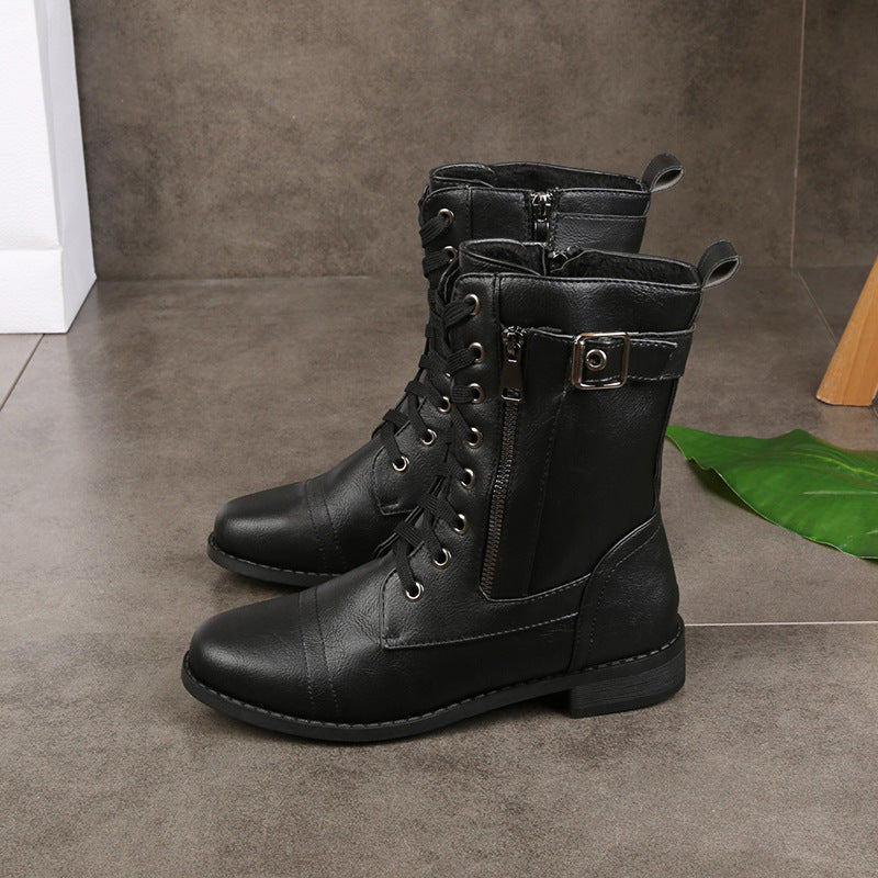 WENDIE |Bottes A Lacets