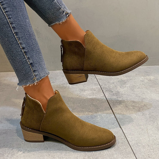 SELMA | Bottines Pointues Minimalistes