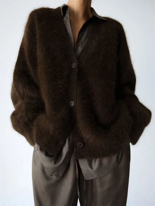 Silya Cardigan à Col V