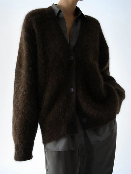Silya Cardigan à Col V