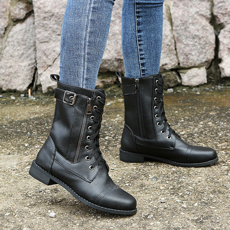 WENDIE |Bottes A Lacets