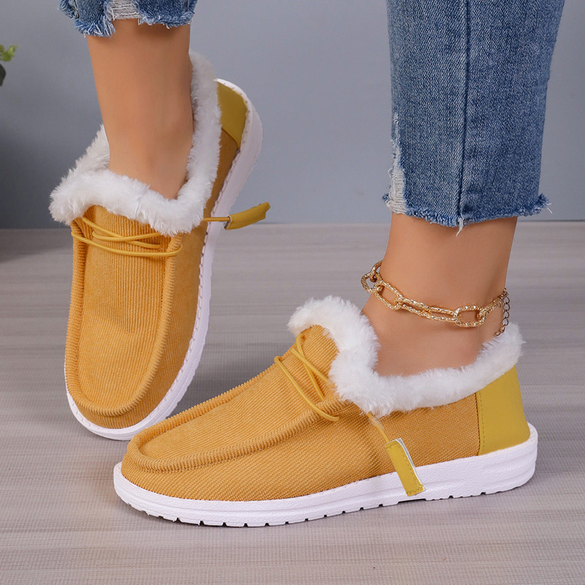 Julie | Chaussures Chaudes En Pelucheuse