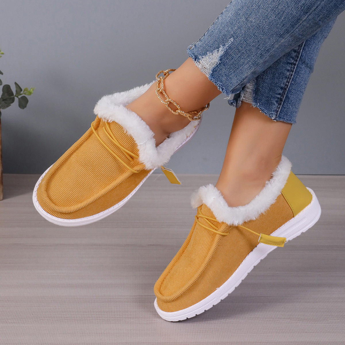 Julie | Chaussures Chaudes En Pelucheuse