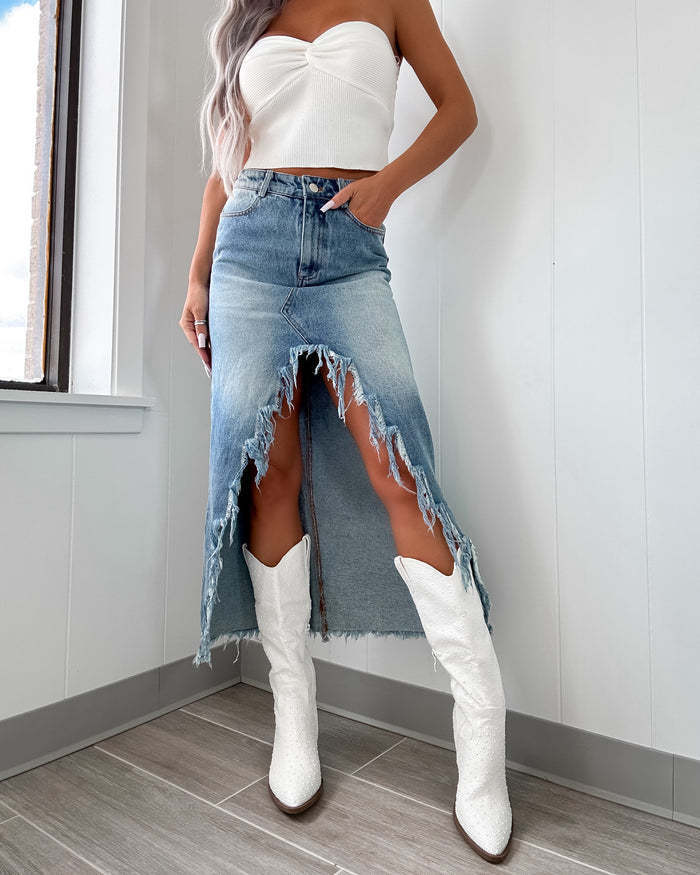 LOU | Jupe Jean Vintage