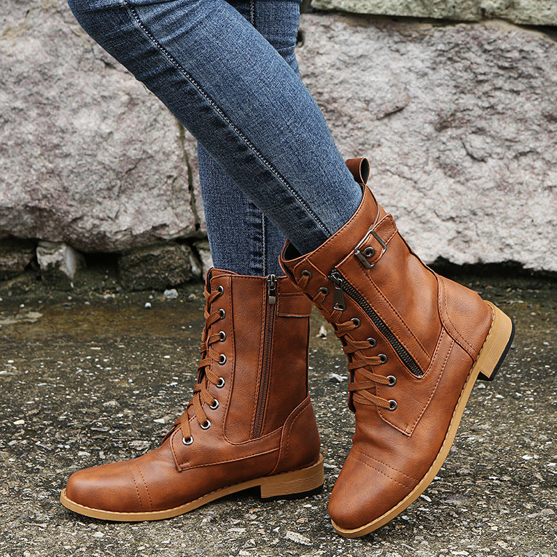 WENDIE |Bottes A Lacets