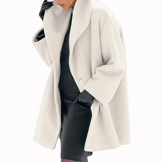 LUCILE | Manteau Laine Minimaliste