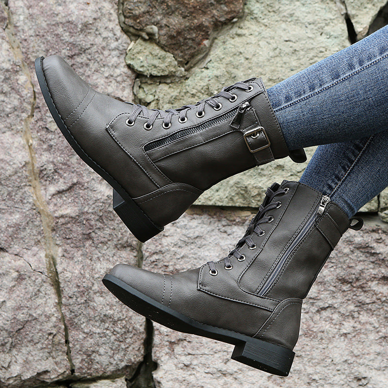 WENDIE |Bottes A Lacets